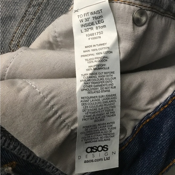 ASOS DESIGN JEANS PANTS - Picture 11 of 16
